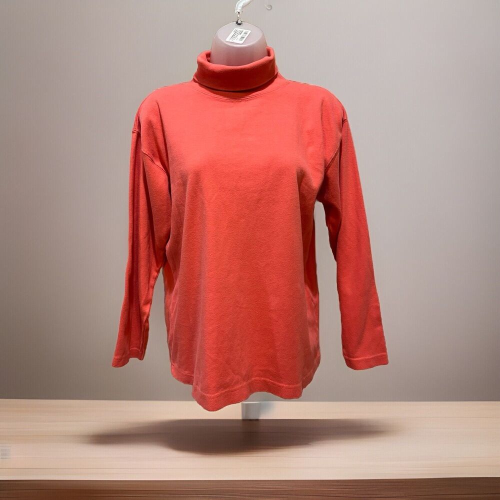 Vintage Women’s JL Plum Coral Color turtleneck size S